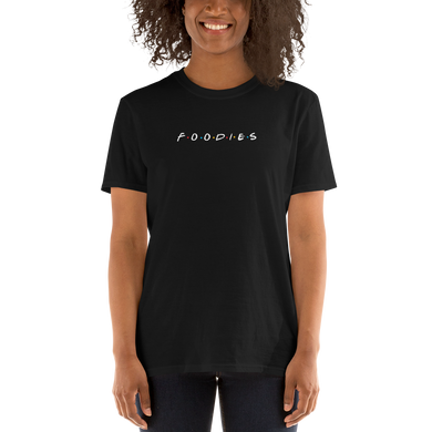 Foodies Short-Sleeve Unisex T-Shirt (Black) - iFoodies