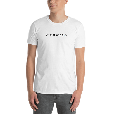 Foodies Short-Sleeve Unisex T-Shirt (White) - iFoodies