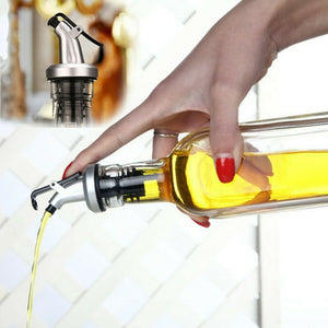 Leak Proof Rubber Cork Dispenser (Bottle Topper) - iFoodies