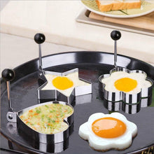 Load image into Gallery viewer, Stainless Steel Fried Egg Shaper (4 Pack) - iFoodies

