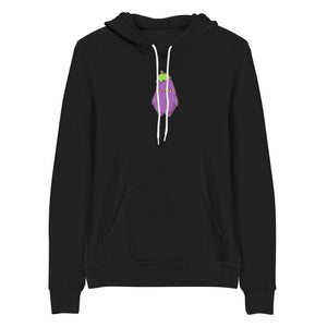 Eggplant Unisex hoodie - iFoodies