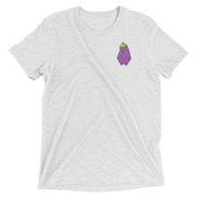 Load image into Gallery viewer, EyeMouthEye Eggplant - Short sleeve t-shirt - iFoodies
